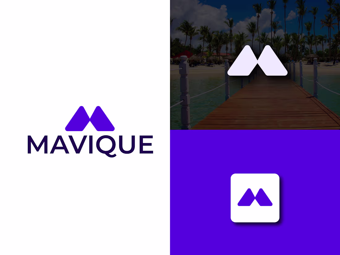 Cover image for MAVIQUE Hotel Management Logo Design