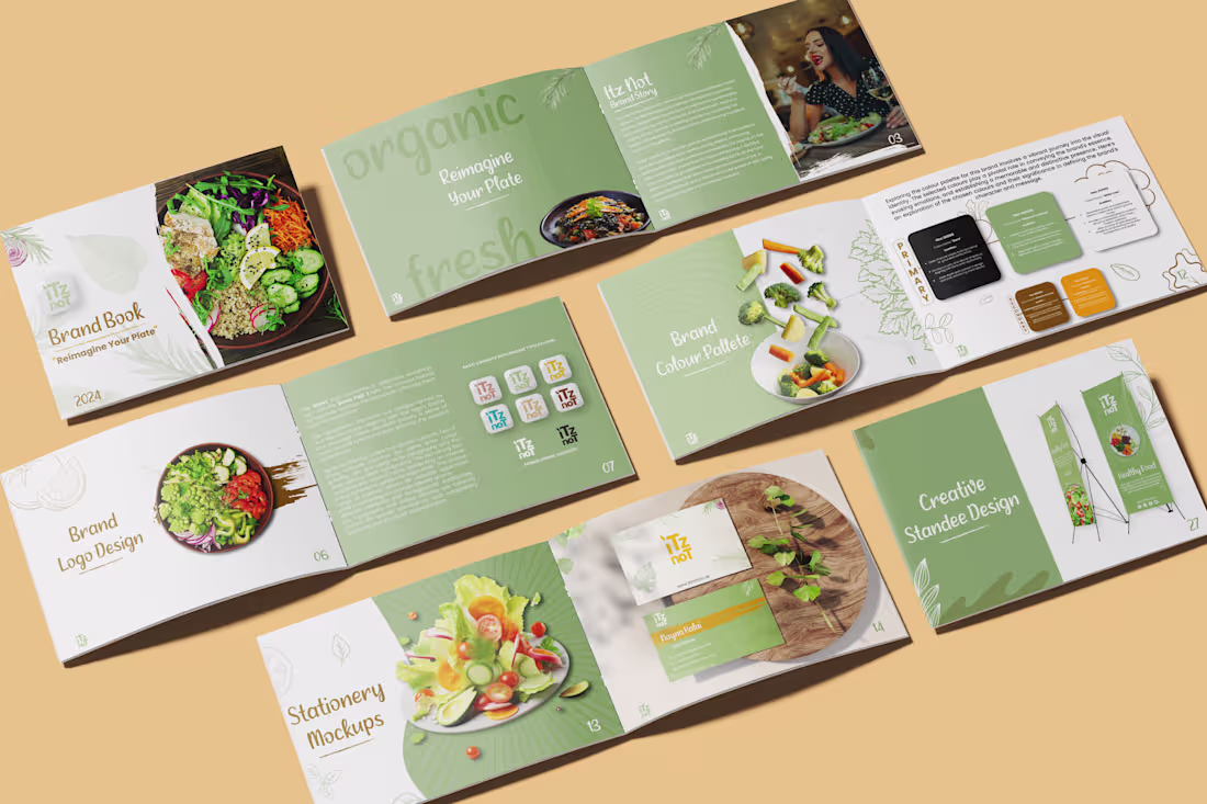 Cover image for Logo & Brand Brand of itznot