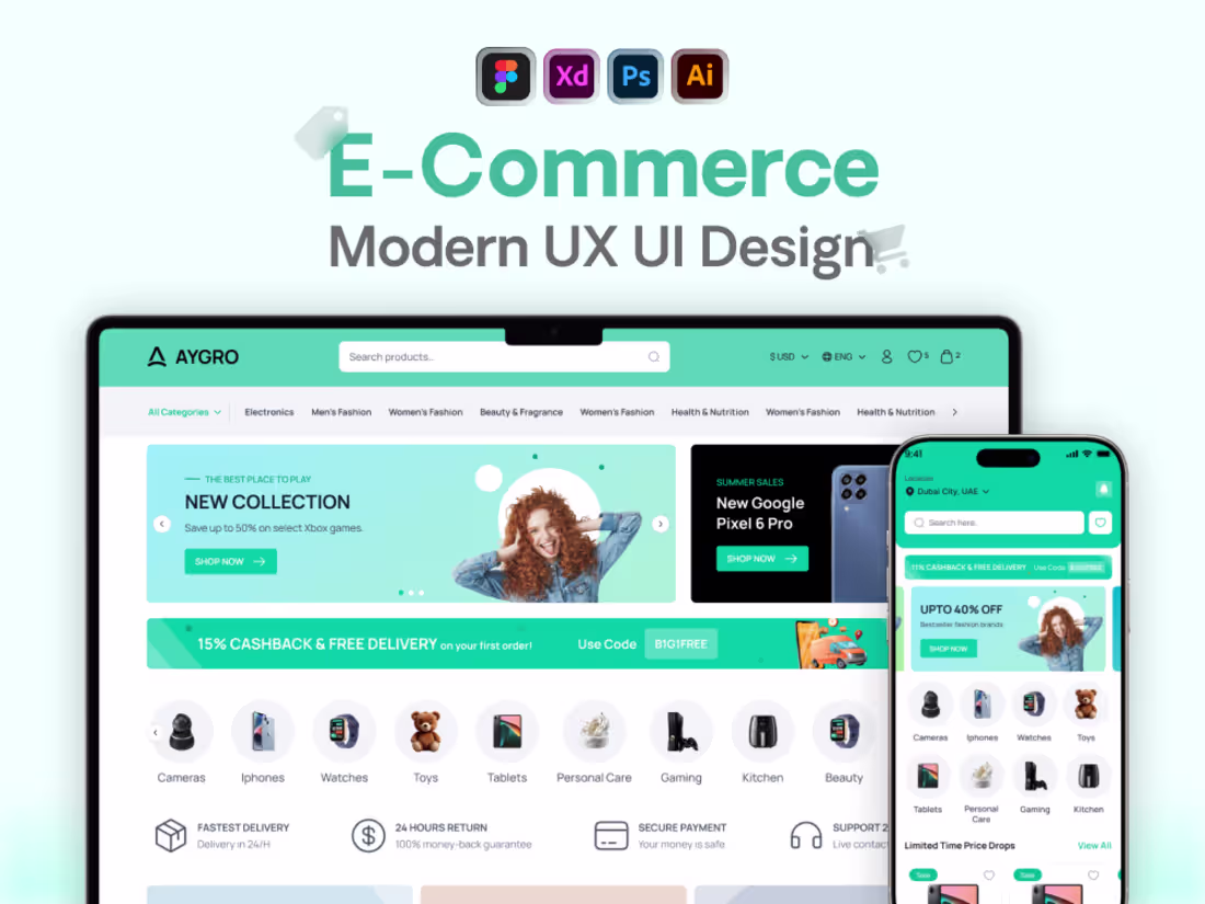 Cover image for AYGRO E-commerce