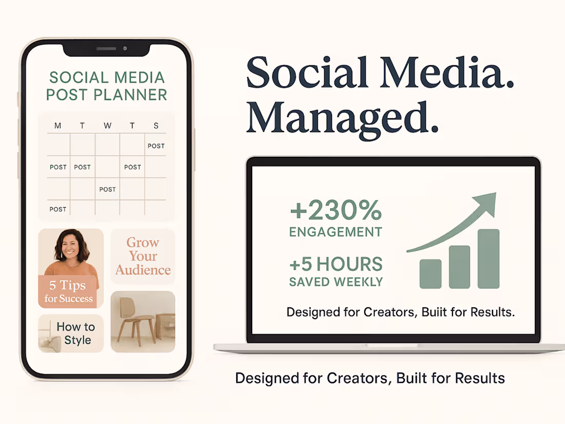 Cover image for Efficient Social Media Management