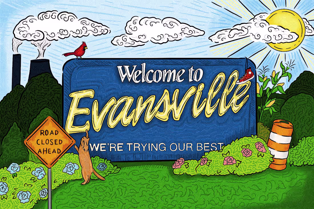 Cover image for Welcome To Evansville!