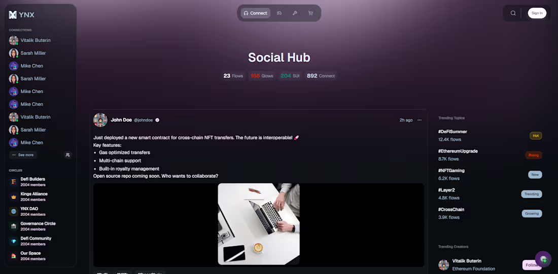 Cover image for This is YNX social app