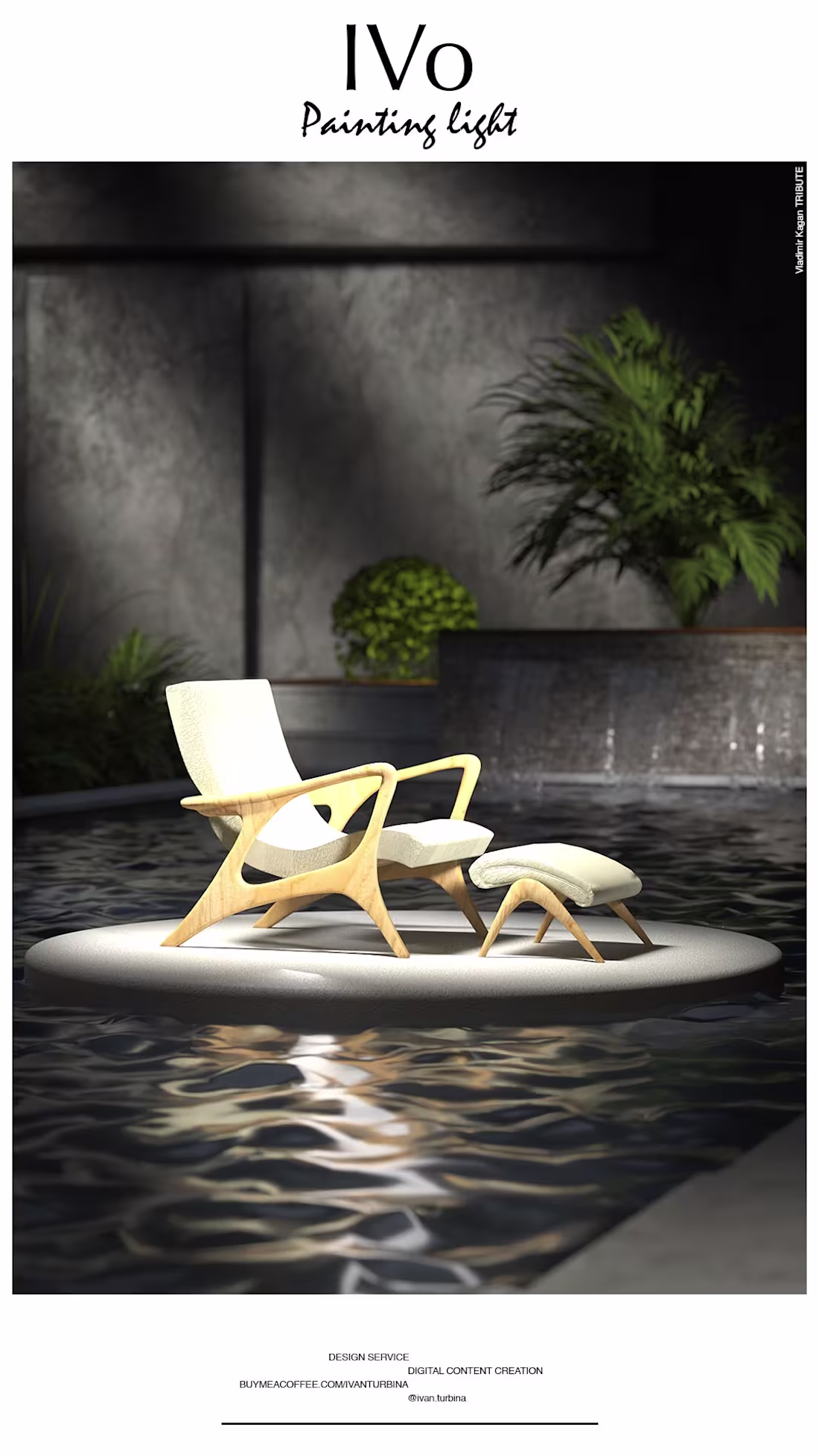 Cover image for Tribute to Vladimir Kagan: A 3D Design Journey