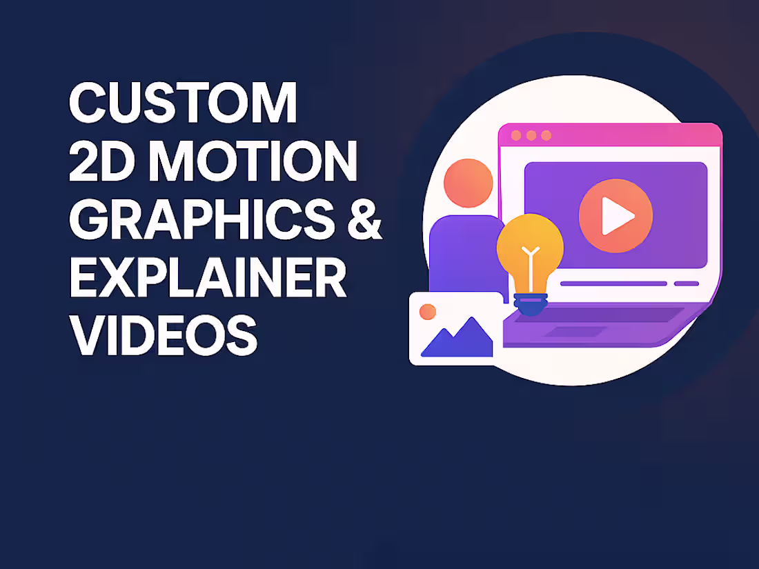 Cover image for  High-Impact Motion Design | Explainer Videos | Branding Visuals