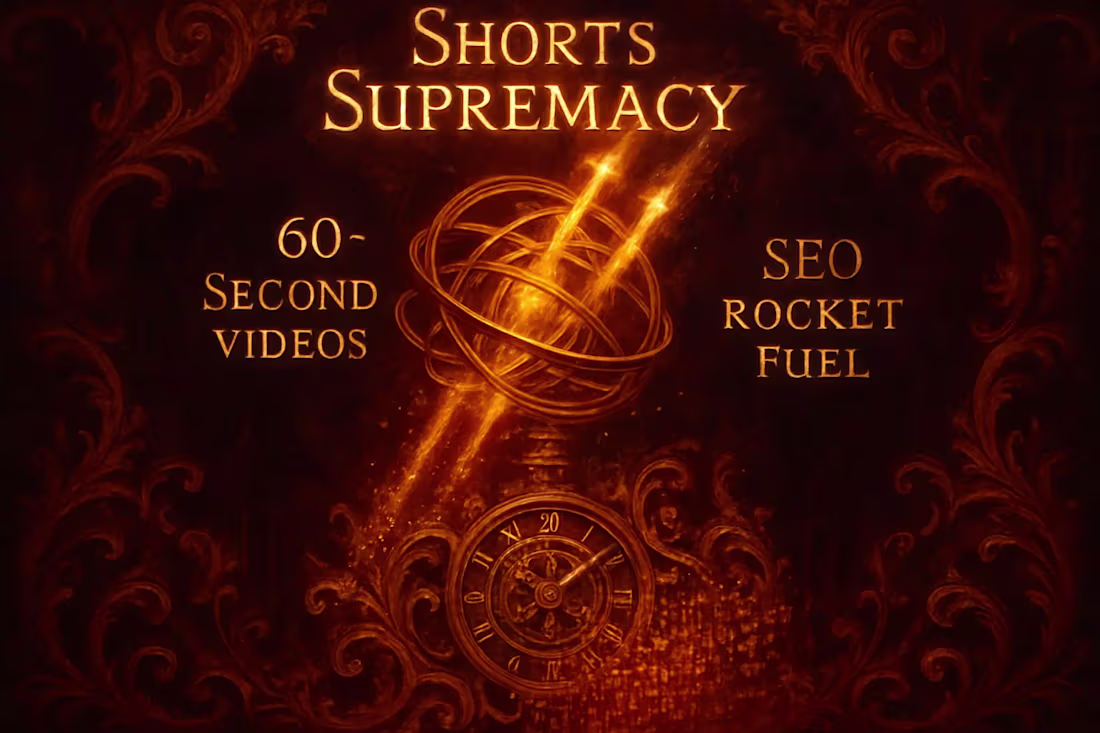 Cover image for Shorts Supremacy: Turning 60-Second Videos into SEO Rocket Fuel