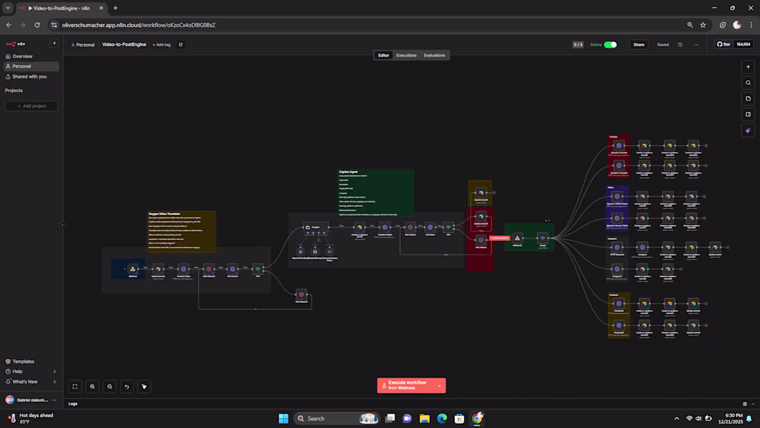 Cover image for AI Content Automation System —