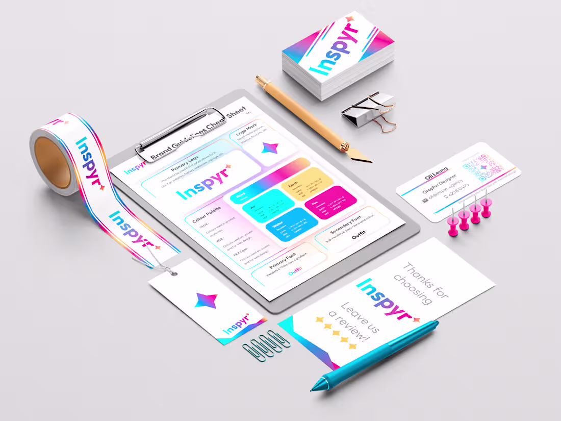 Cover image for I'll design a brand for you or refresh your current one!