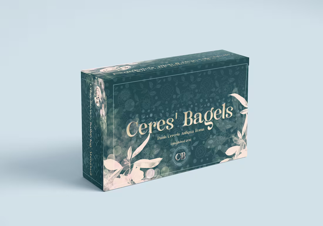 Cover image for Ceres' Bagels - Packaging Design on Behance