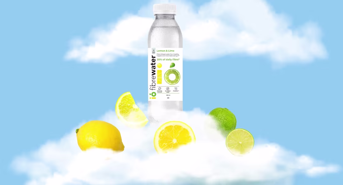 Cover image for Packaging Design and Visual Identity for ió fibrewater