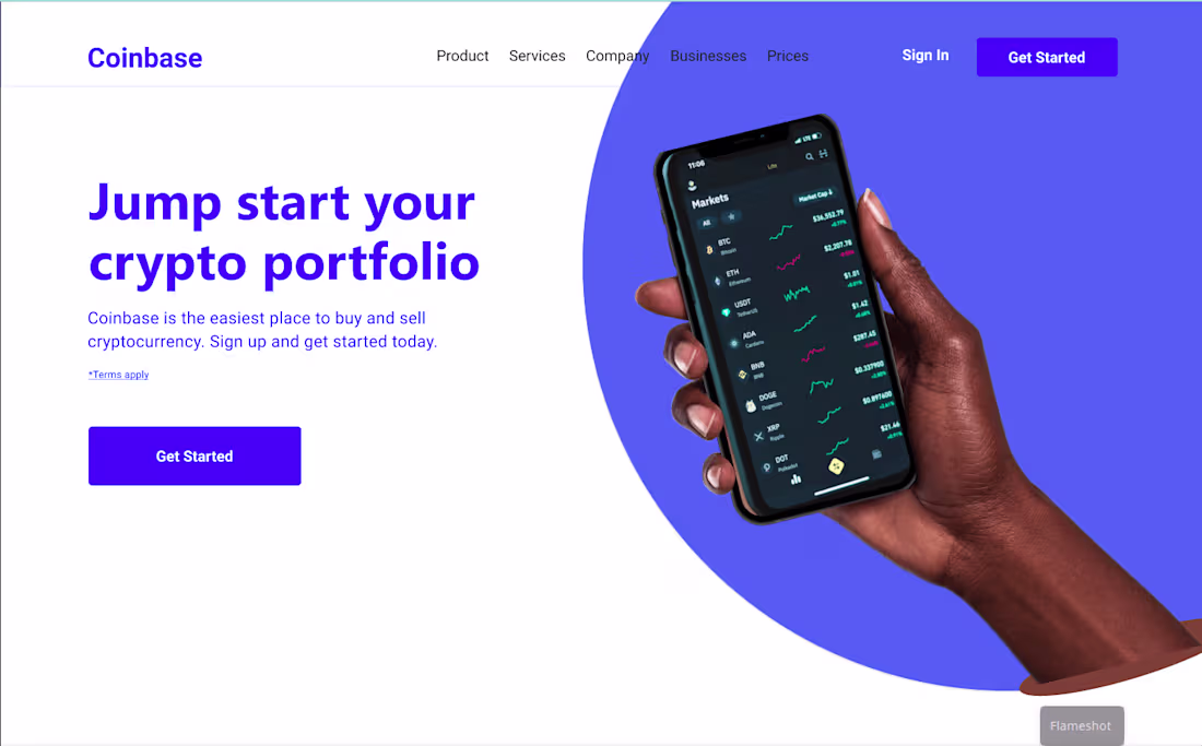 Cover image for Coinbase Design