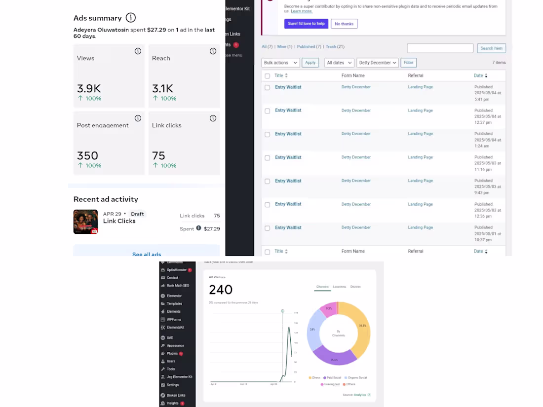 Cover image for DettyDecember Awareness & Lead Generation Campaign