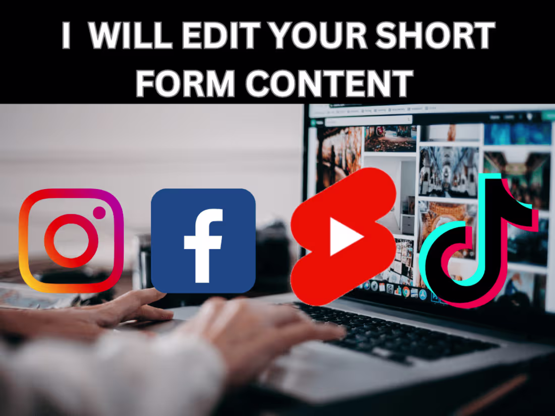 Cover image for I will edit your short form content to help drive traffic