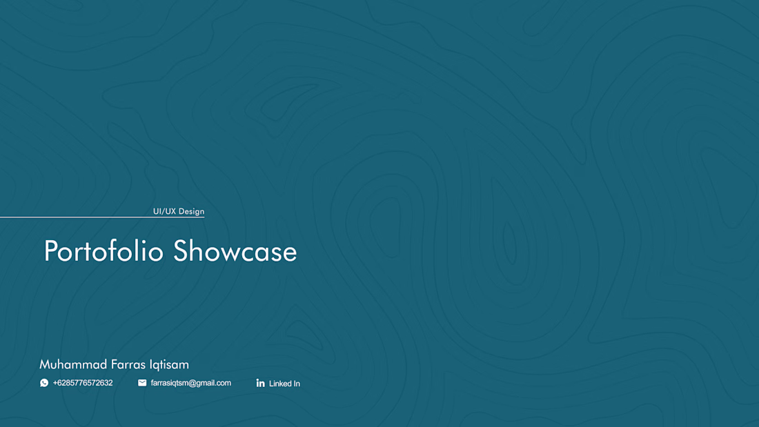 Cover image for Muhammad Farras Iqtisam Portfolio 2025