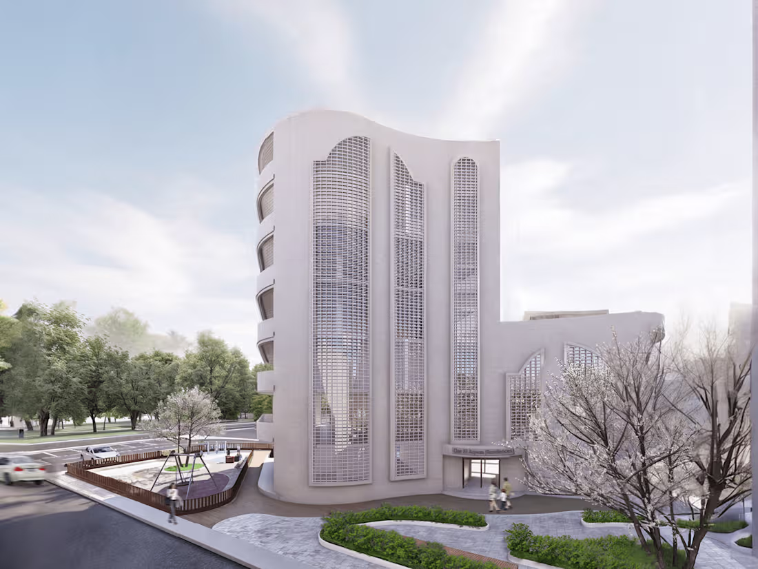 Cover image for Collective Housing I Dar El Aqwas Residence :: Behance