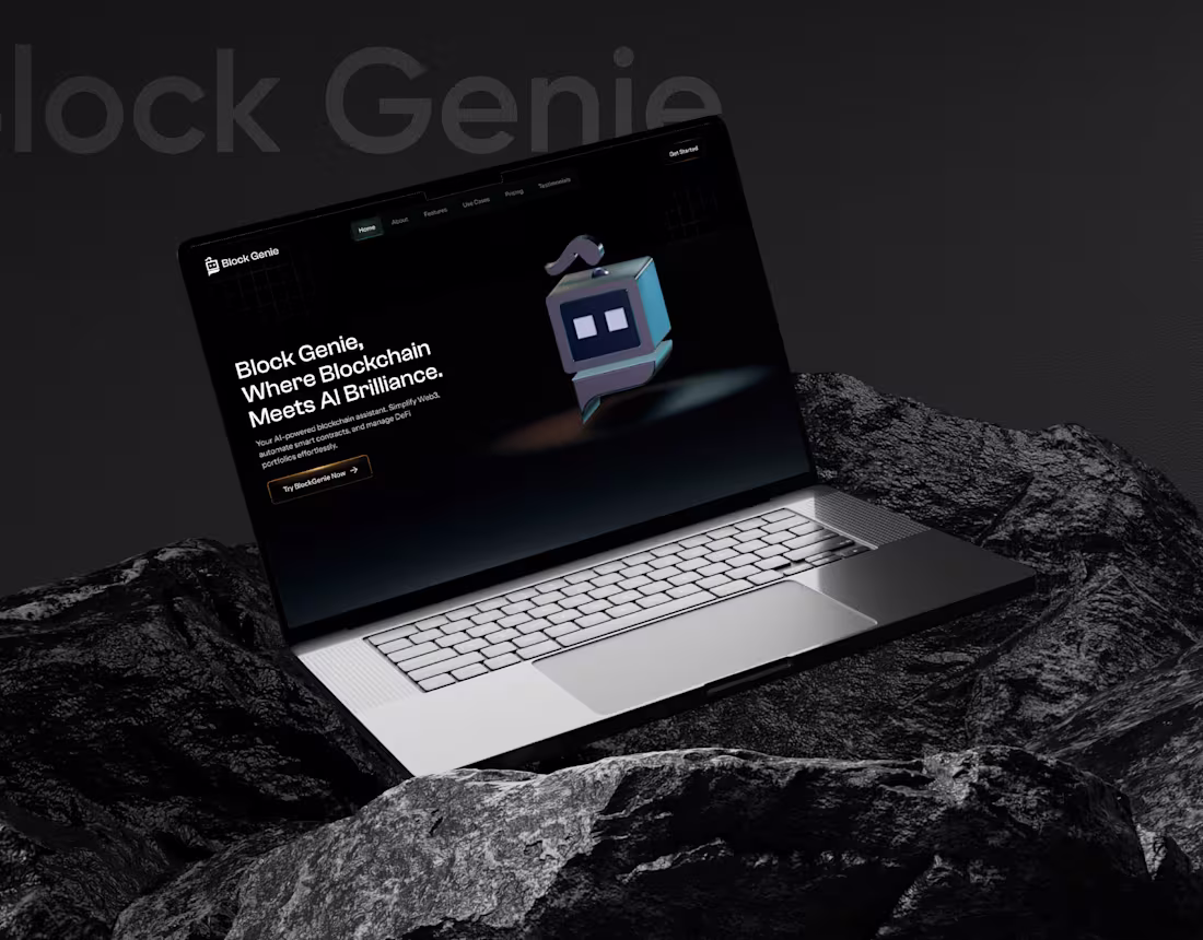 Cover image for Blockchain AI Assistant Concept Design