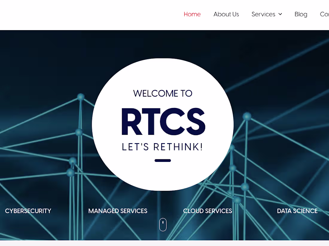 Cover image for RTCS Website development and Logo Design