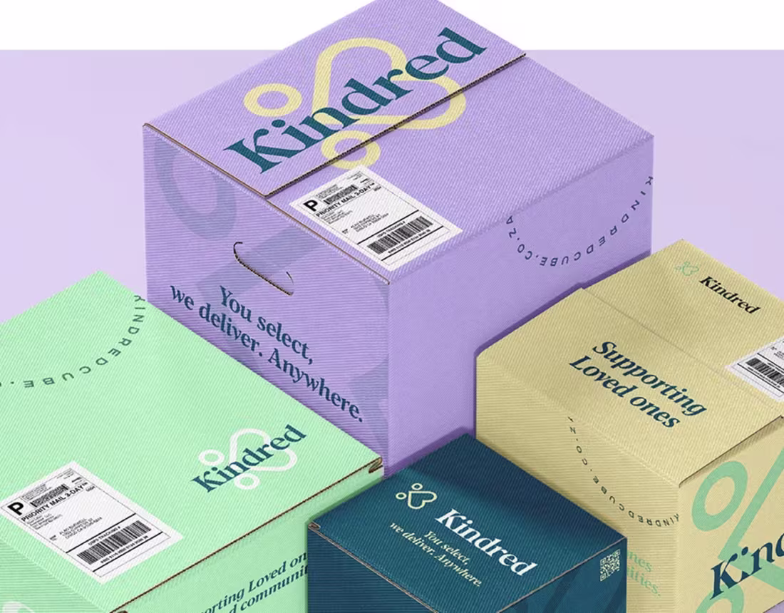 Cover image for Kindred — Brand Identity Design for a  E-Commerce Platform