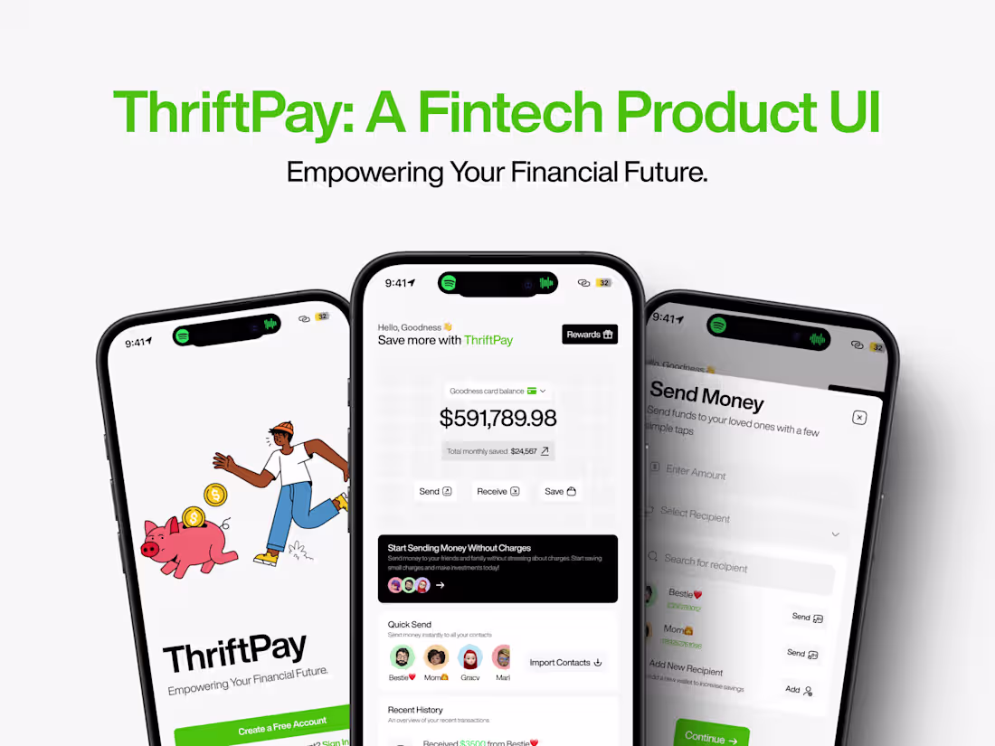 Cover image for ThriftPay:A Fintech Product