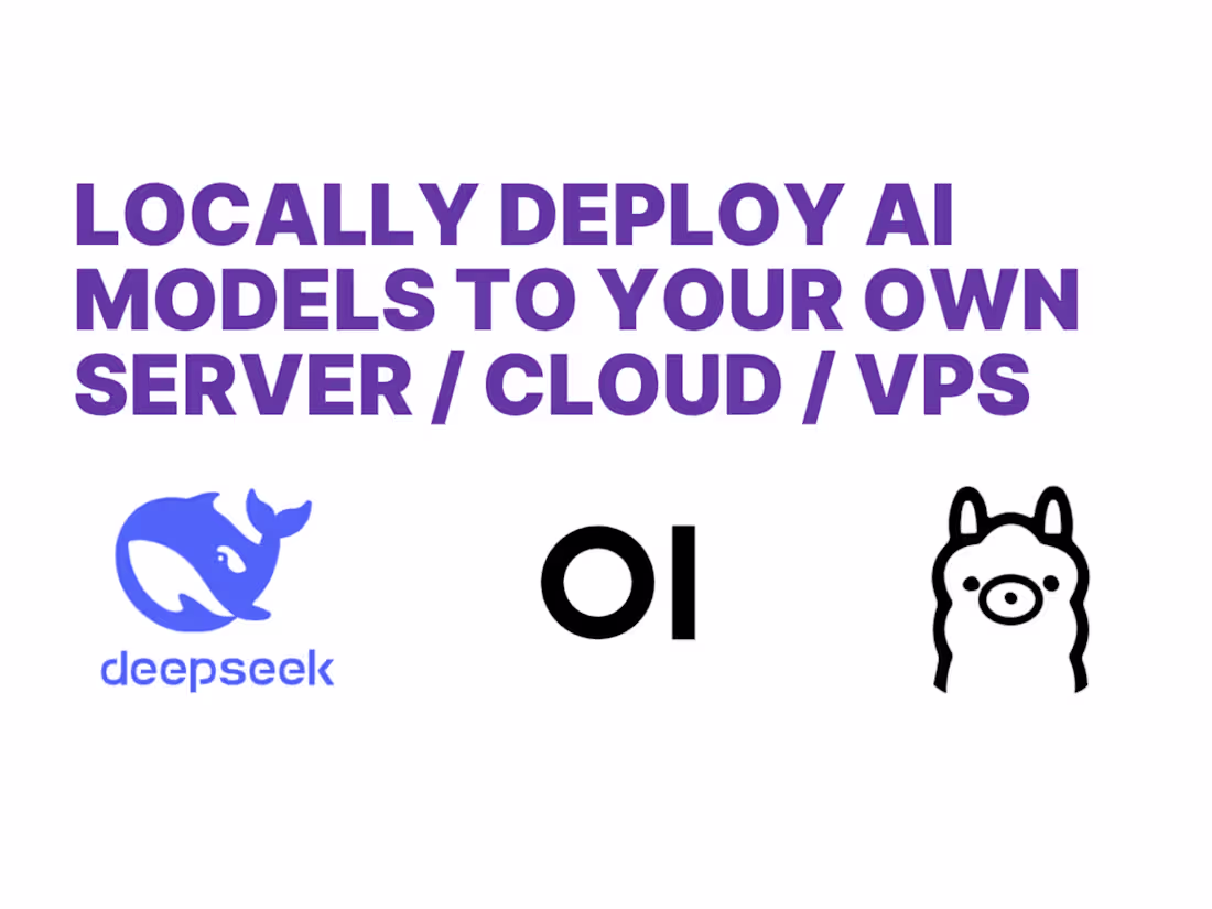 Cover image for locally deploy deepseek ai, ollama models with open webui