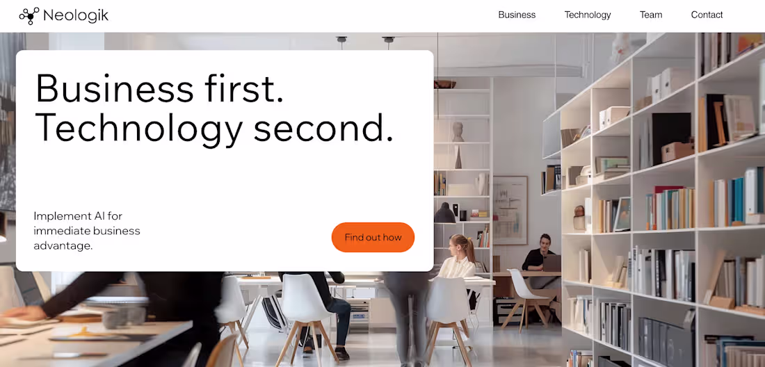 Cover image for Neologik’s old site explained how