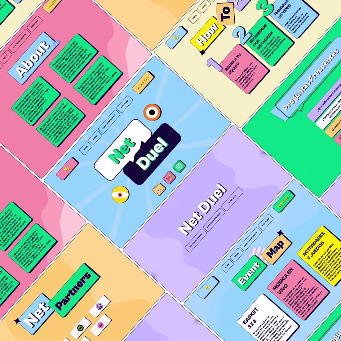 Cover image for SPORT EVENT WEBSITE