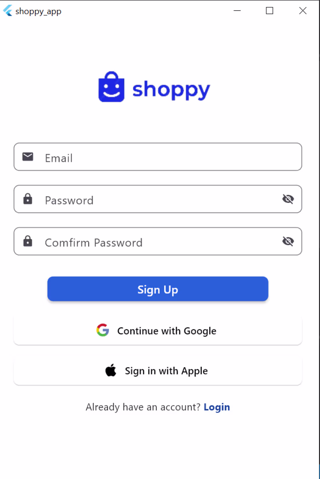 Cover image for Flutter E-commerce Application This project is a fully funct...