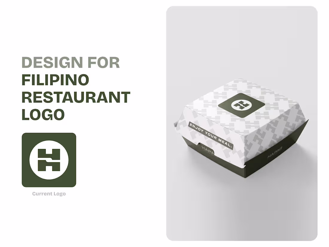 Cover image for Hapag Logo for Restaurant :: Behance