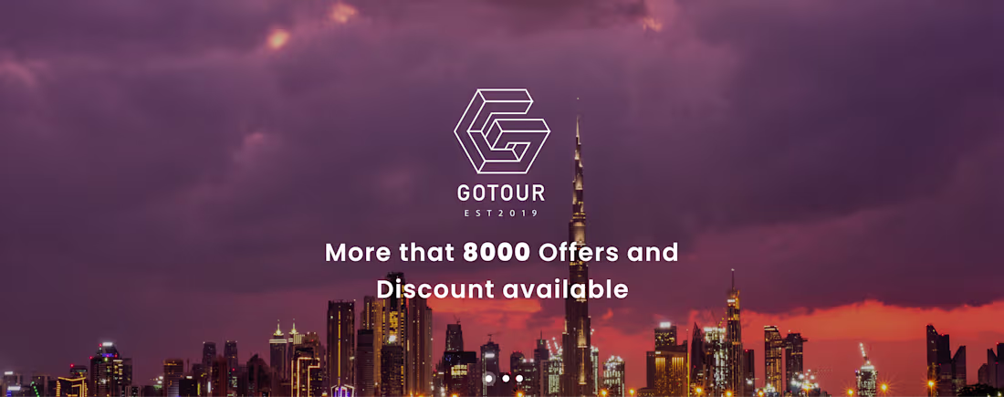 Cover image for UI/UX Design for GoTour; Travel Booking Platform (Web & Mobile)