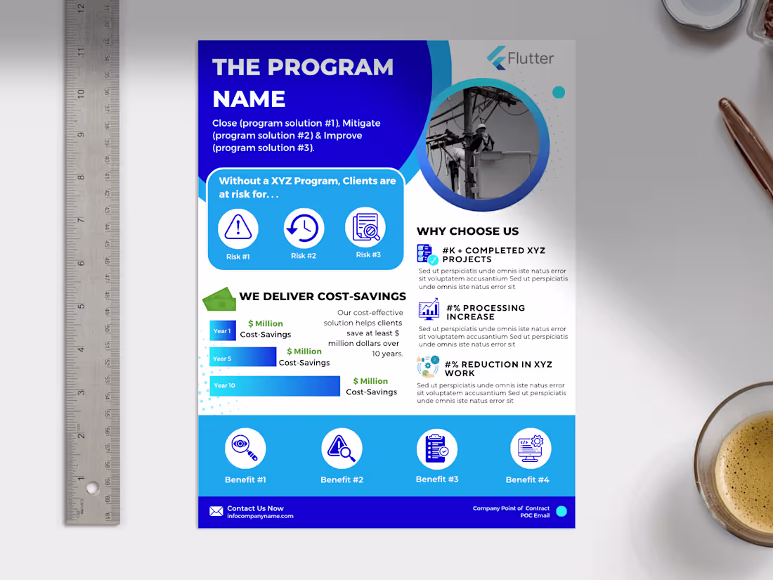 Cover image for Marketing Flyer for EKN Engineering — A Case Study