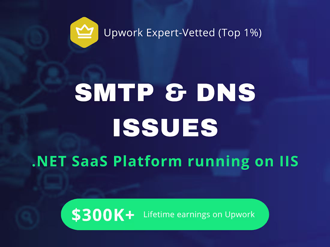 Cover image for SMTP Deliverability Issues  & Server Improvements - SaaS Product