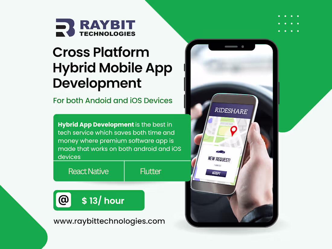 Cover image for Hybrid Mobile App Development for both Android and iOS