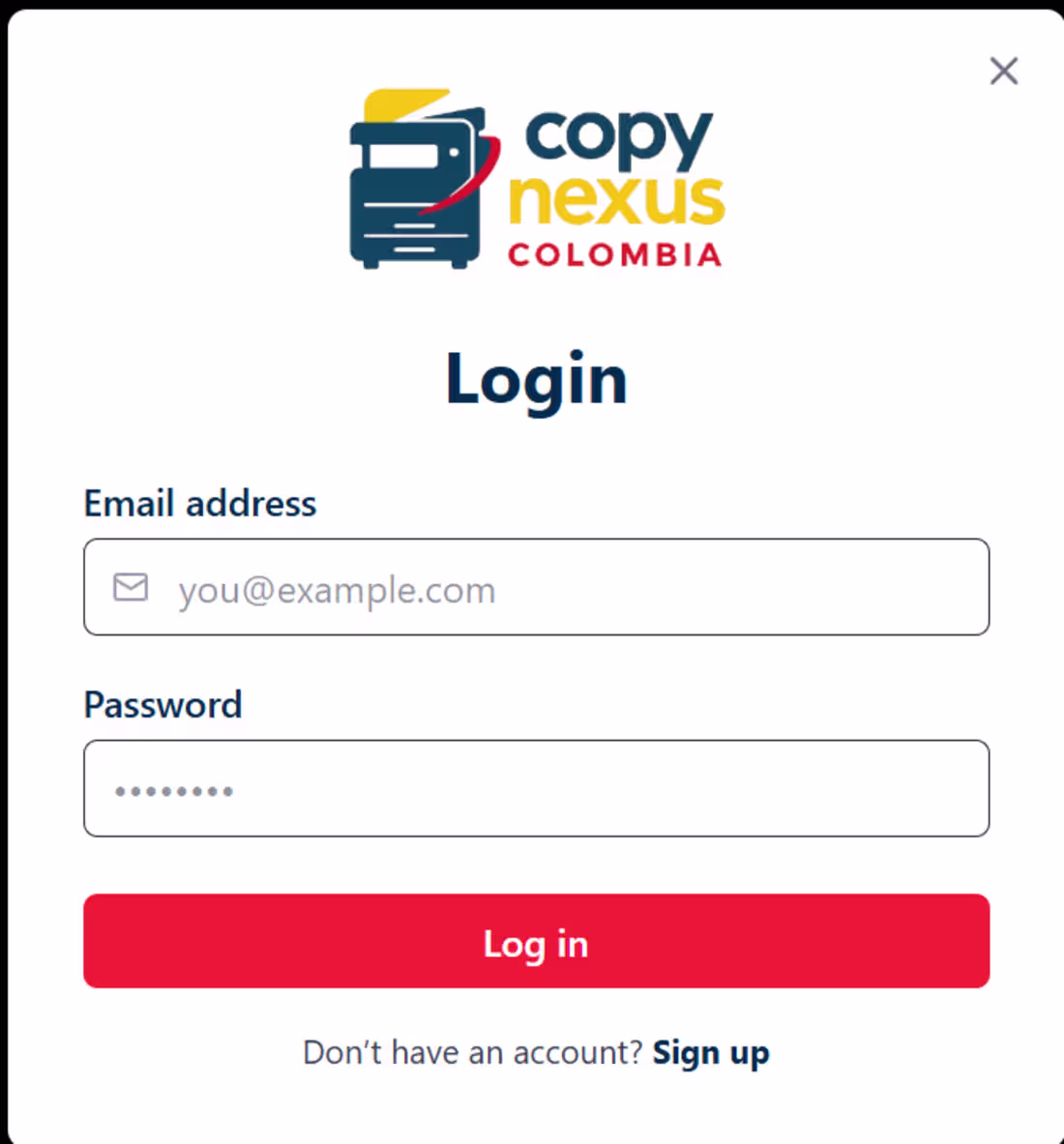 Cover image for Copy Nexus storefront