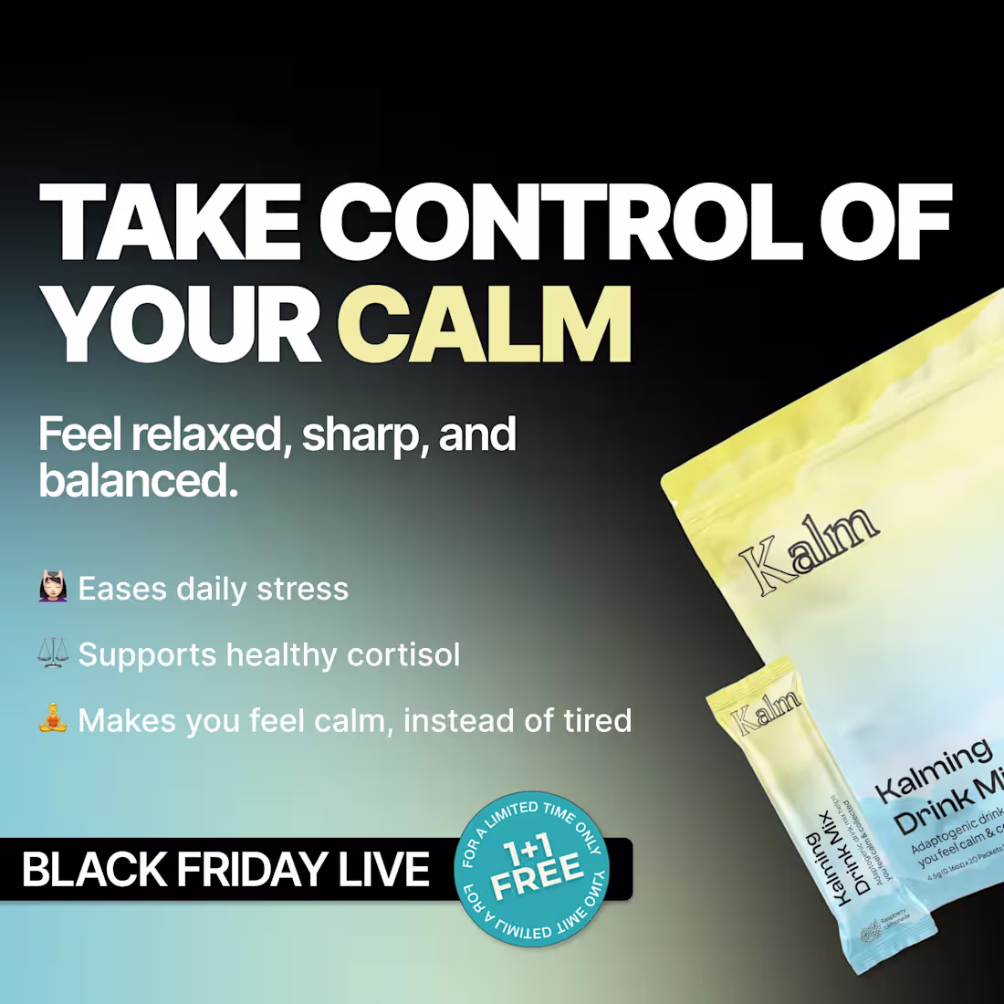 Cover image for Kalm | Static Ad Design