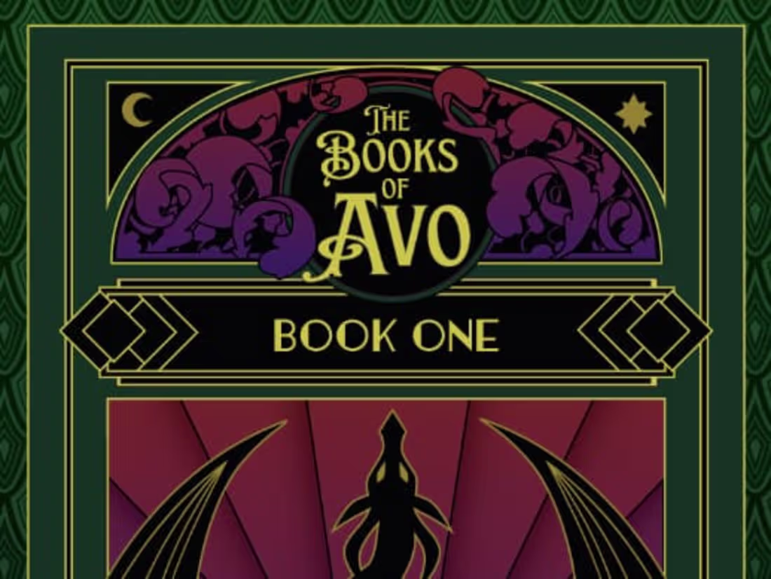 Cover image for 1920s Deco-Inspired Cover for Thrilling Fantasy Novel
