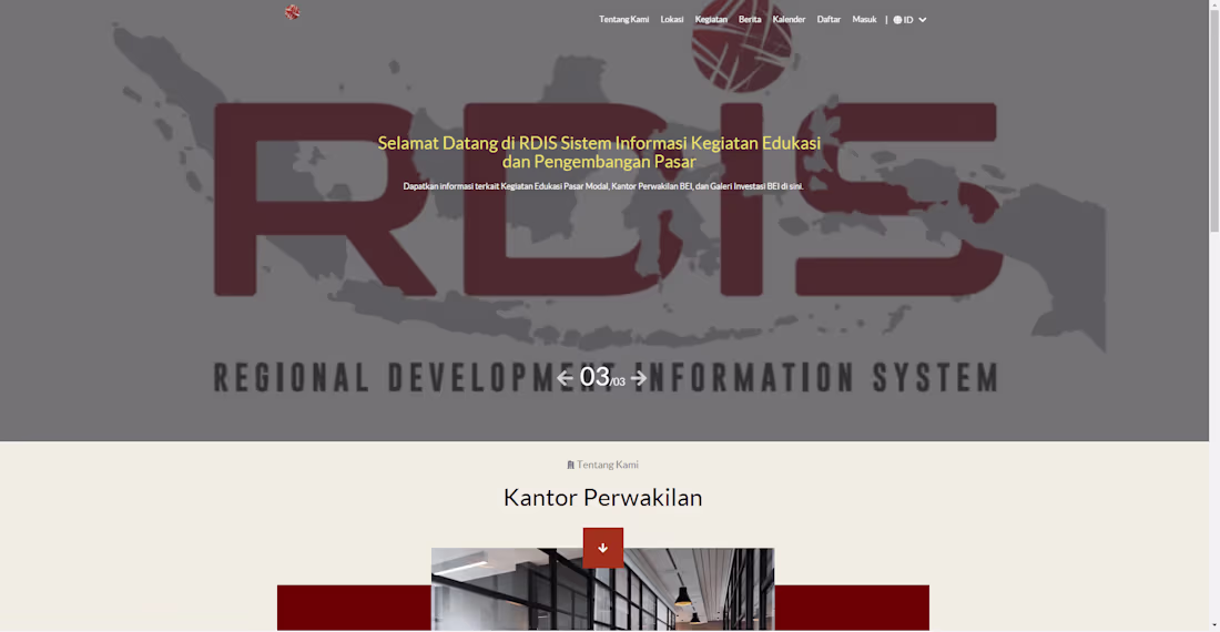 Cover image for Stock Market Education Web App (RDIS by IDX)