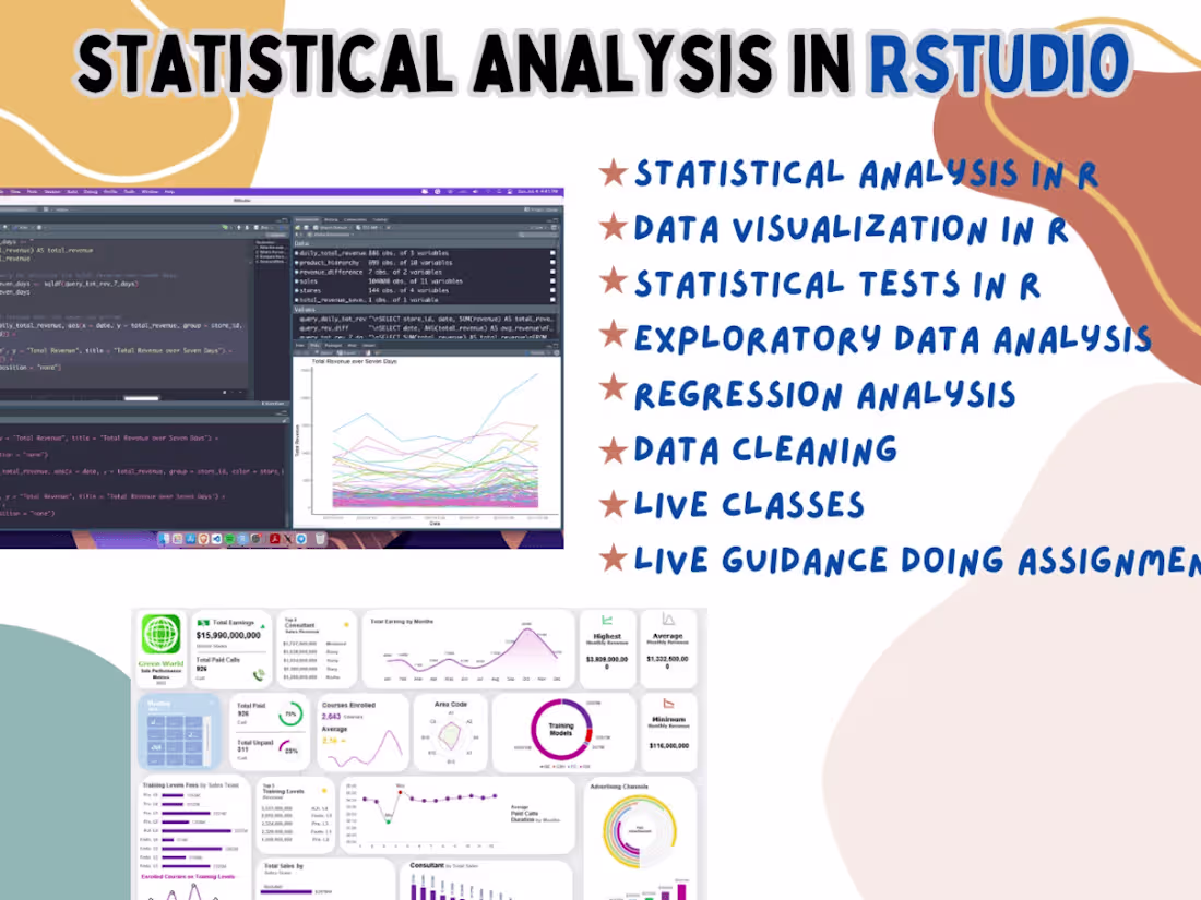 Cover image for Data Analytics and Data Science solutions using Python or R
