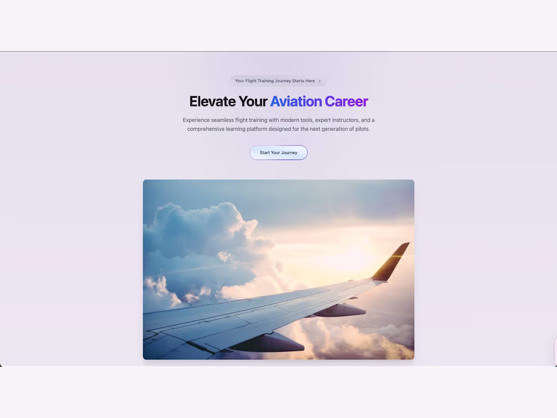 Cover image for Flyyt Time : Connecting aviation students with instructors