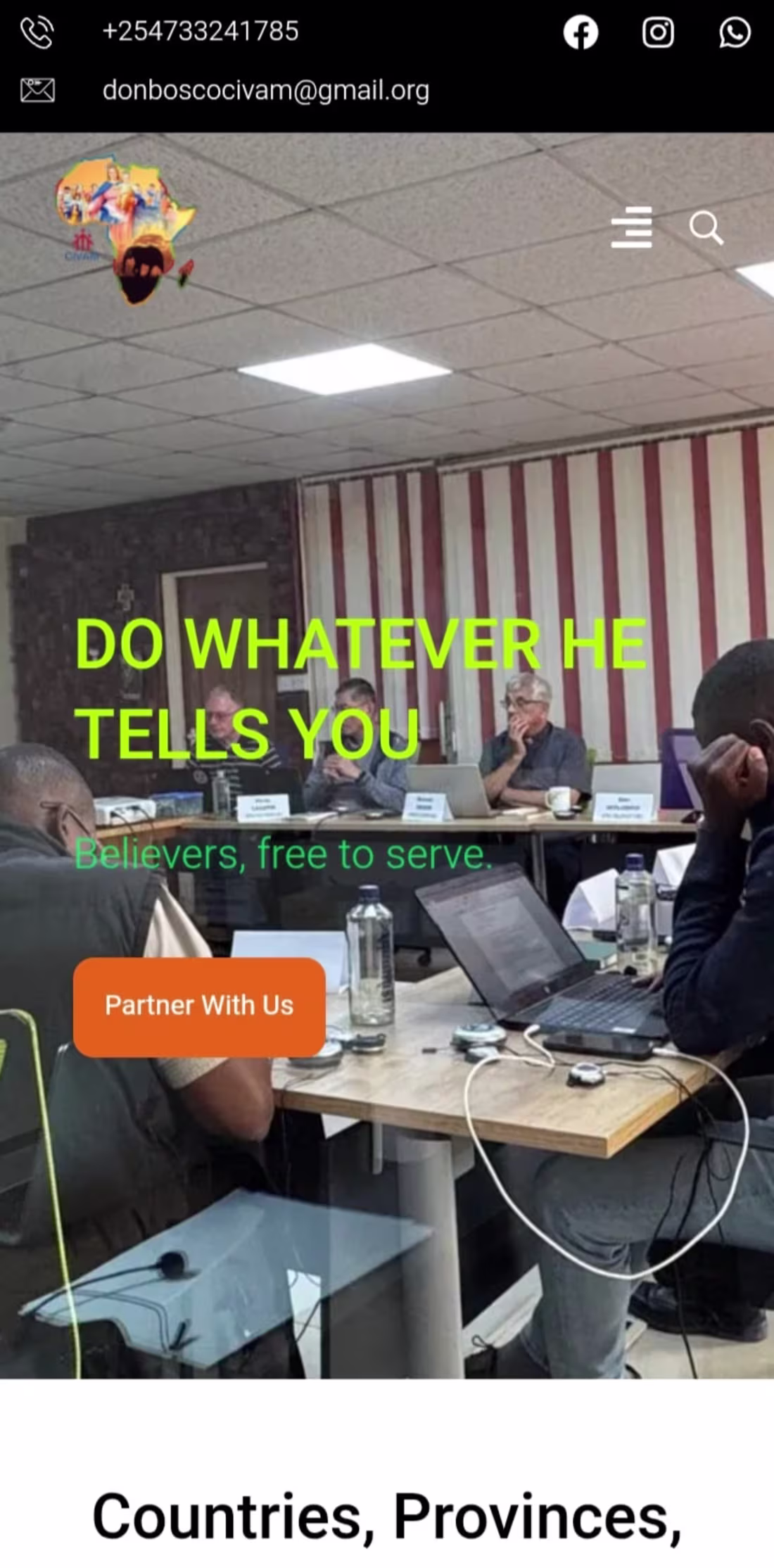 Cover image for It's a charitable organisation. 