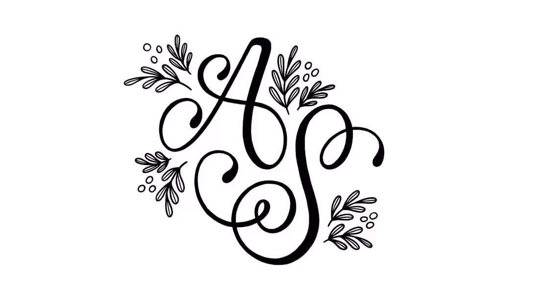 Cover image for Custom Monogram Designs for Wedding Stationery