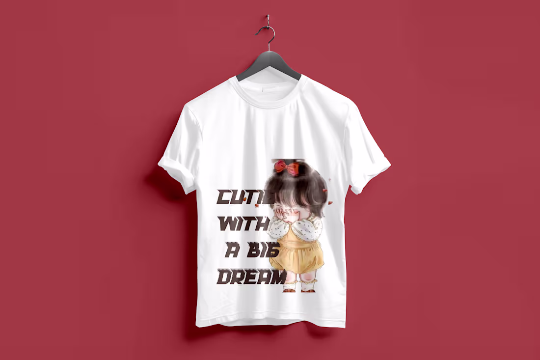 Cover image for Cute T shirt design