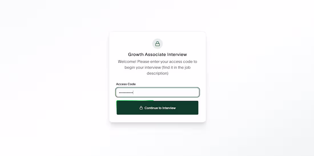 Cover image for Voice AI Interviewer