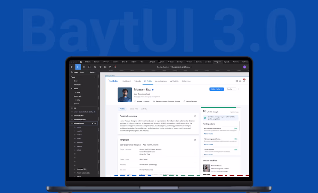 Cover image for Revolutionizing Bayt's Design System