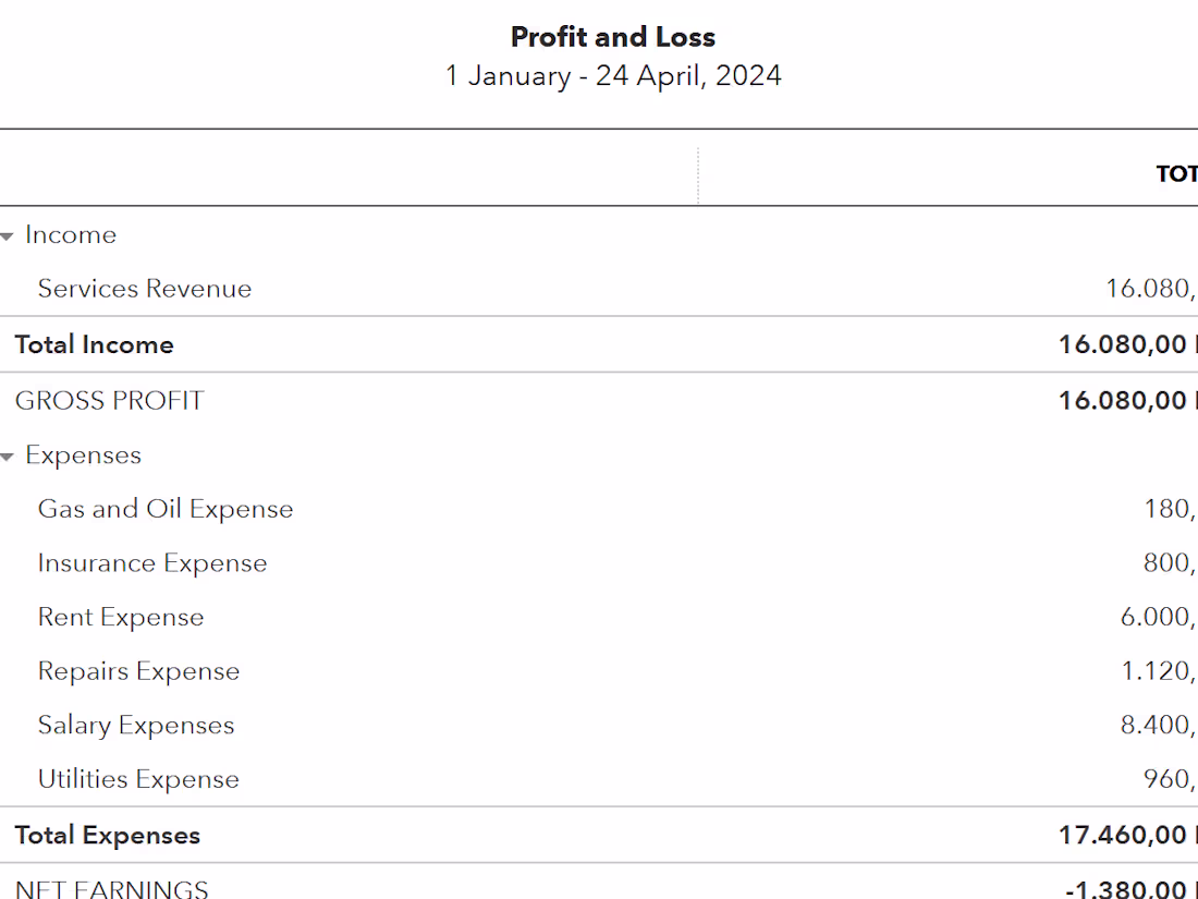 Cover image for Mock Up Bookkeeping 