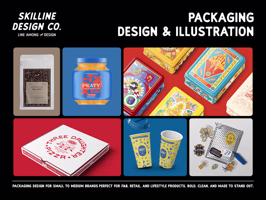 Cover image for Packaging Design & Illustration