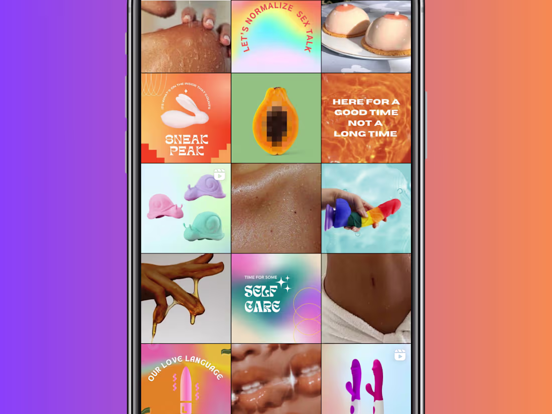 Cover image for Branding, Graphics, Instagram: Hidden Innuendo