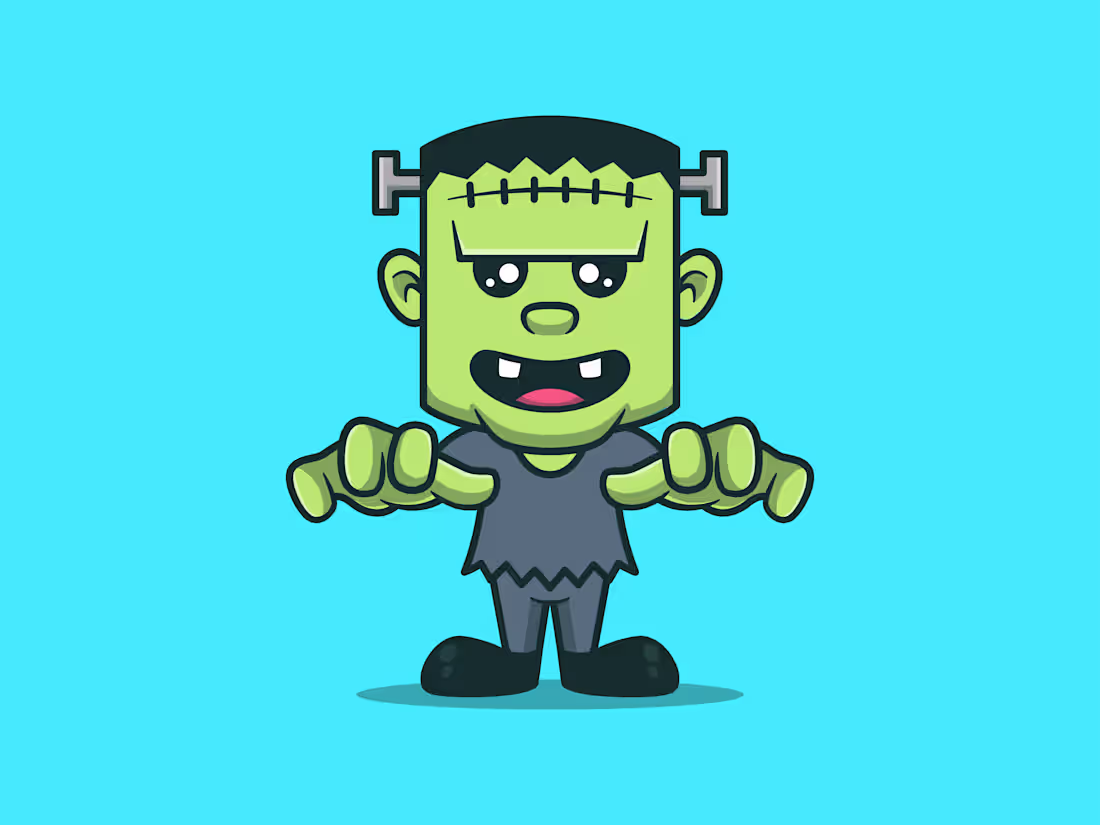 Cover image for Halloween Frankenstein