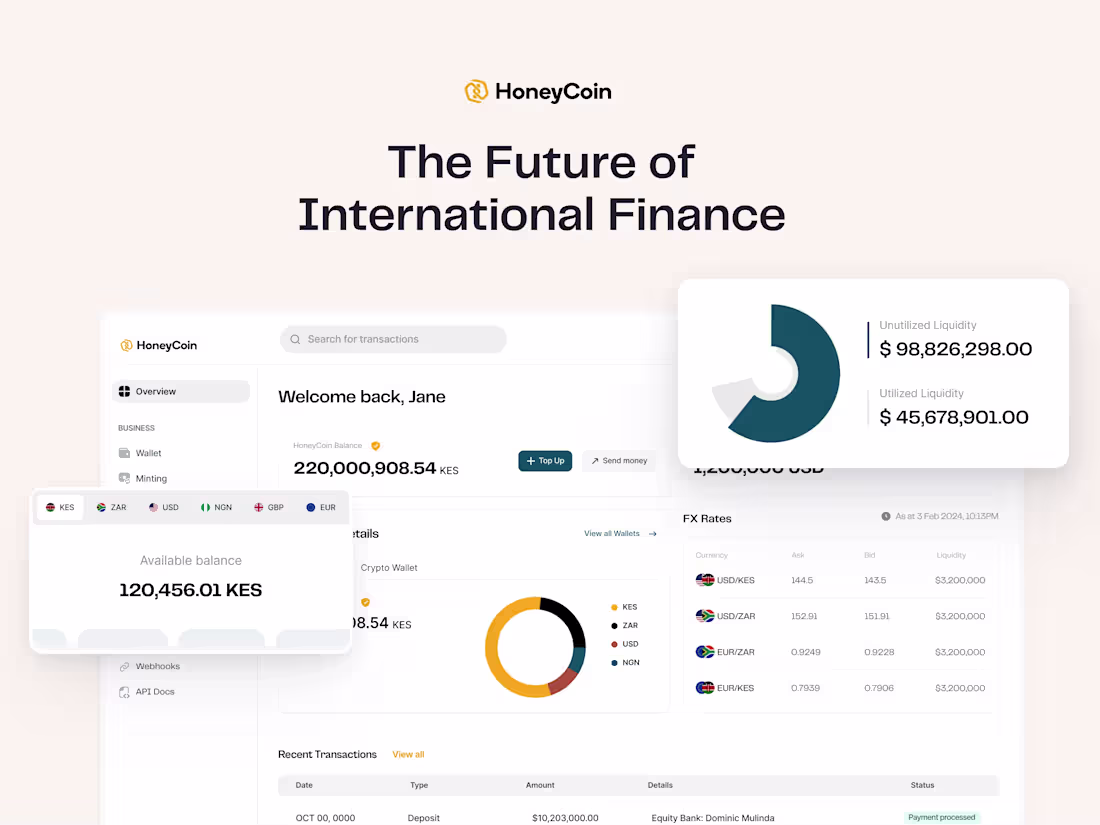 Cover image for Honeycoin → From Complex UX to $4.9M in Funding