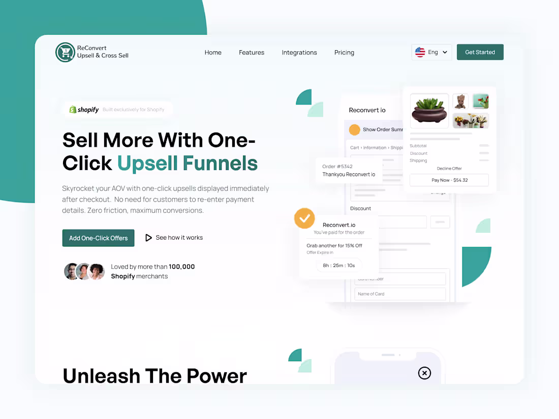 Cover image for Reconvert.io  UI/UX Design & Webflow Development 