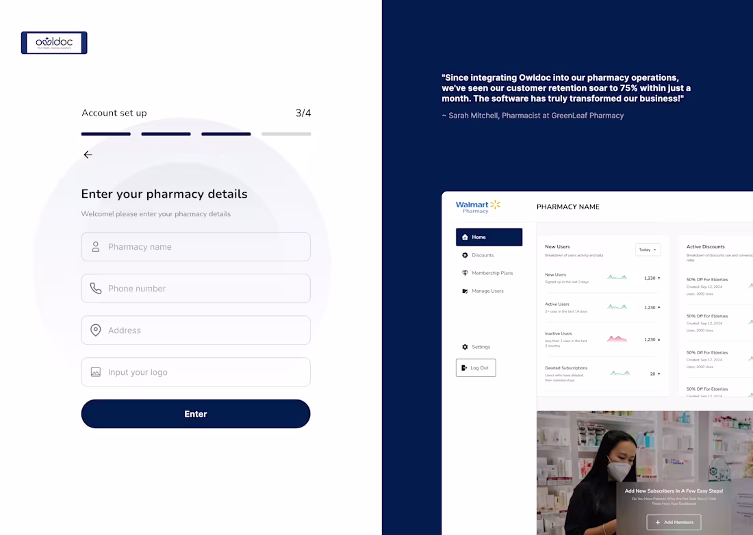 Cover image for Owldoc Website Design