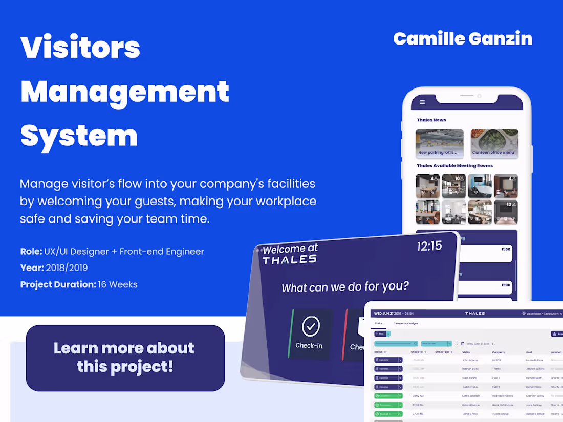 Cover image for Visitors Management System 